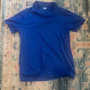 Old Navy Large Tall Blue Golf Polo
